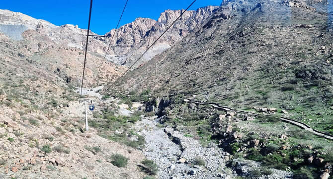 Taif scenery view from Al Hada Cable Car