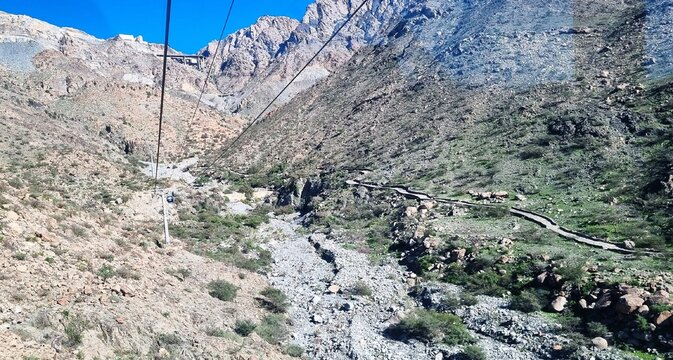 Taif scenery view from Al Hada Cable Car