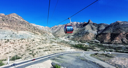 Obraz premium Taif scenery view from Al Hada Cable Car