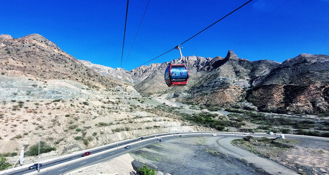 Taif scenery view from Al Hada Cable Car