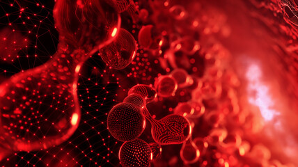 This Synthetic blood with nano bio fluids and hemoglobin is examined for transfusion advancements.