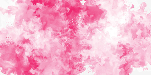 Fototapeta premium Watercolor stains abstract background, Rainbow colour watercolor texture background