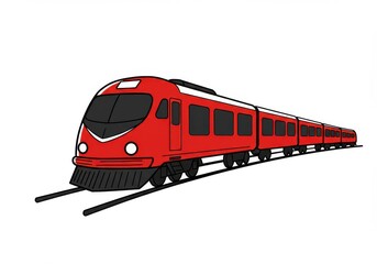 Fototapeta premium Train icon