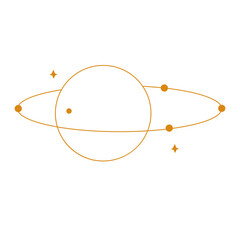 Minimalist Cosmic Vintage