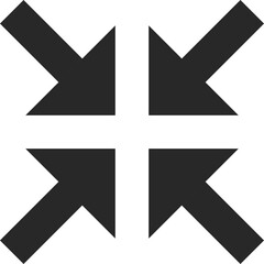 Arrow flat web icon concept