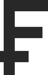 Fototapeta premium franc currency symbol flat web icon concept