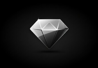 Fototapeta premium Diamond icon