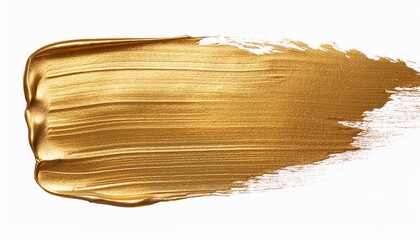 gold foil brush stroke