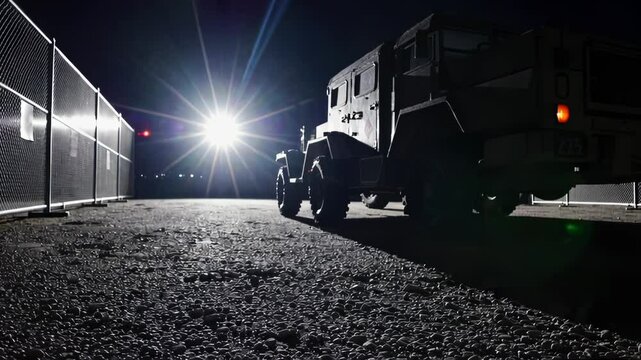 Mysterious Military Presence in a Tense Environment