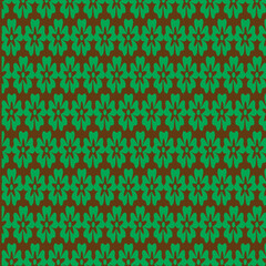 Floral seamless pattern .Trendy floral seamless pattern collection. Set of vintage 70s style flower background illustration. Cute floral pattern in the small flower.  Seamless vector texture.