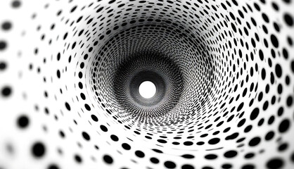 "Vortex Illusion: A Hypnotic Dance of Concentric Circles"