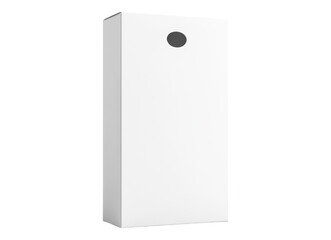 blank paper packaging box with hanging hole