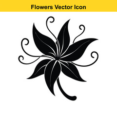  Abstract floral vector illustration and decorative patterns.