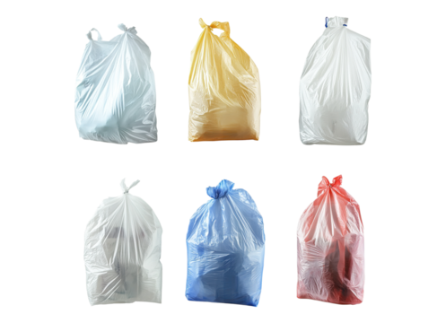 collection of various plastic bags