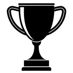 sports trophy line art vector 