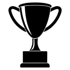 sports trophy line art vector 