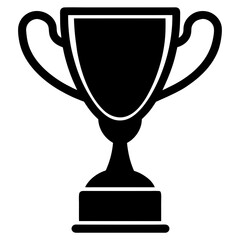 sports trophy line art vector 
