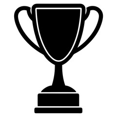 sports trophy line art vector 