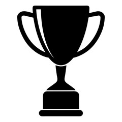 sports trophy line art vector 