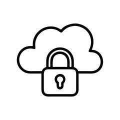 Fog Padlock Icon