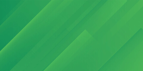 Green abstract background with geometric shapes gradient color for presentation design. Suit for business, corporate, institution, conference, party