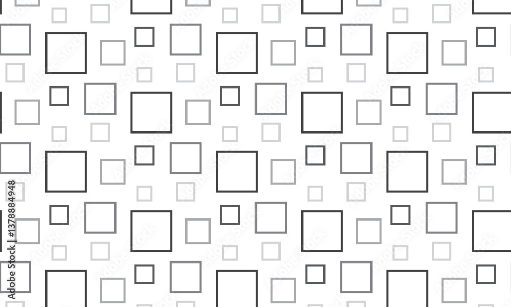 Aufkleber abstract geometric black grey outline rectangular pattern can be used background, banner, poster.