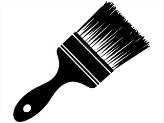 brush isolated on white background
