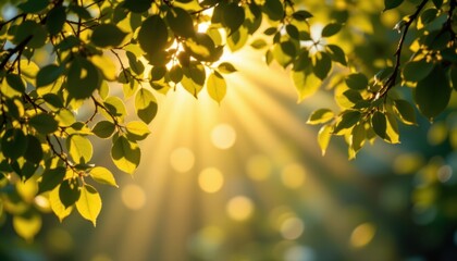 Dappled Light An abstract representation of sunlight filtering through leaves, creating soft golden spots on a deeper yellow base.