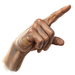 Realistic Reaching Index Finger