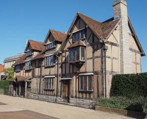 Shakespeare birthplace in Stratford upon Avon