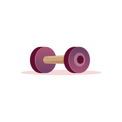 Sport Essentials: colored – Minimalist Athletic Vector for Fitness & Gym Equipment weight barbell dumbbell	
