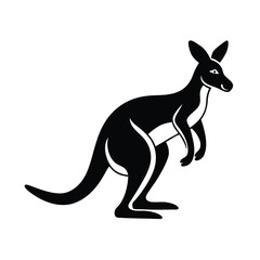 Fototapeta premium kangaroo vector illustration
