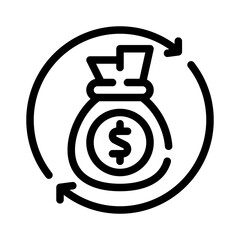 money line icon