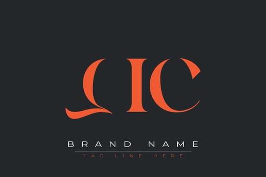QIC abstract letter logo design. This logo is designed by three abstract letters.