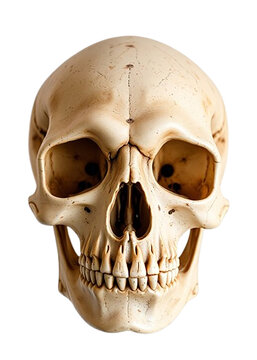 real human skull art design