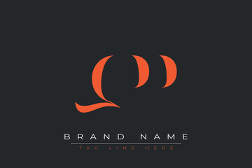 QPP abstract letter logo design. This logo is designed by three abstract letters.
