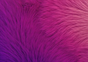 Fototapeta premium Soft purple pink fur texture gradient background. AI Generated