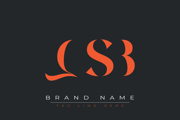QSB abstract letter logo design. This logo is designed by three abstract letters.