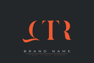 QTR abstract letter logo design. This logo is designed by three abstract letters.