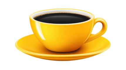 Obraz premium cup of coffee on transparent background