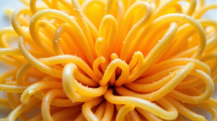 close up of pasta