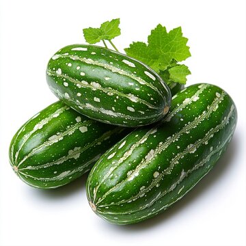 High-quality isolated image of tindora ivy gourd perfect for health and nutrition concepts in culinary arts