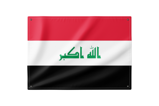 Flag of Iraq - Powered by Adobe