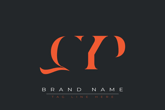 QYP abstract letter logo design. This logo is designed by three abstract letters.