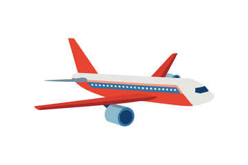 Obraz premium airplane on the white background