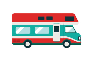 ambulance on white background