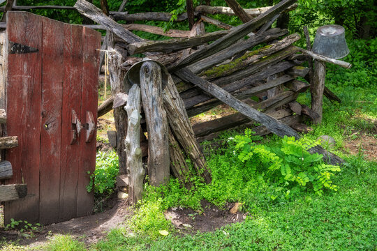 Davy Crockett Birthplace State Park in Limestone, Tennessee, USA