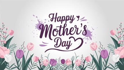 Mother's Day Floral Greeting Card