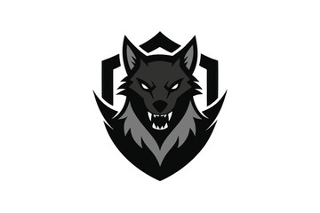 Obraz premium wolf head vector