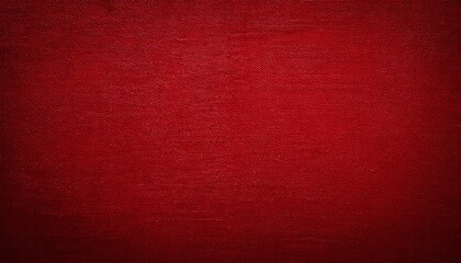 grungy red canvas background or texture